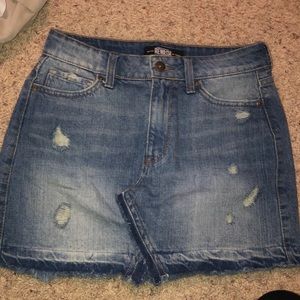 Jean skirt